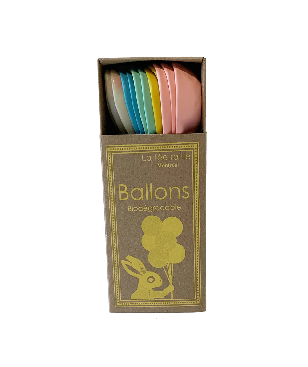 Ballons de fête en latex naturel Crème glacée