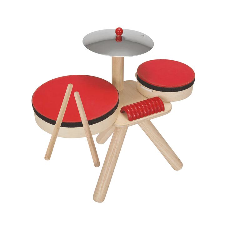 Batterie musicale en bois