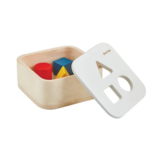 Boîte à formes à trier en bois