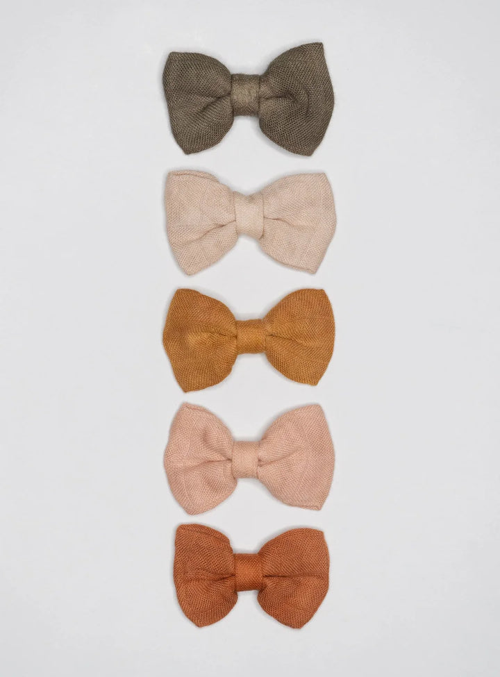 Boucles pour le cheveux en coton