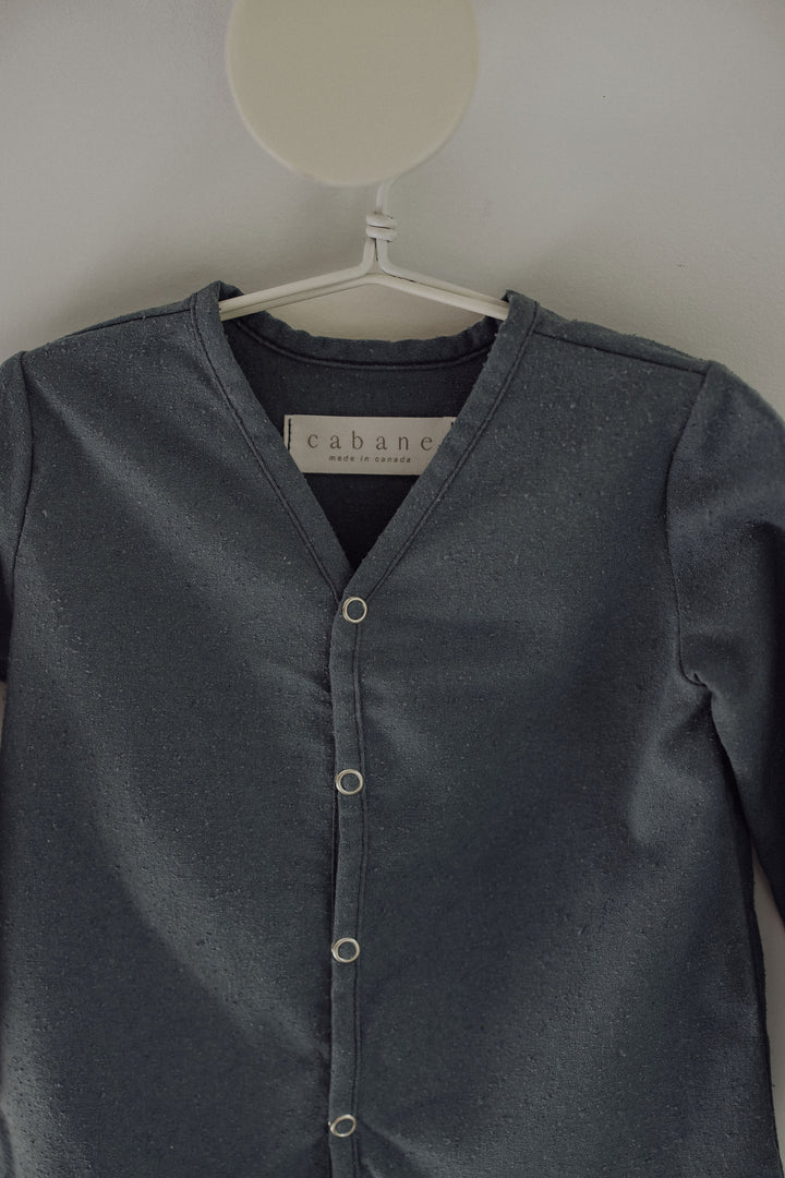 Cabane Cardigan Take care bleu