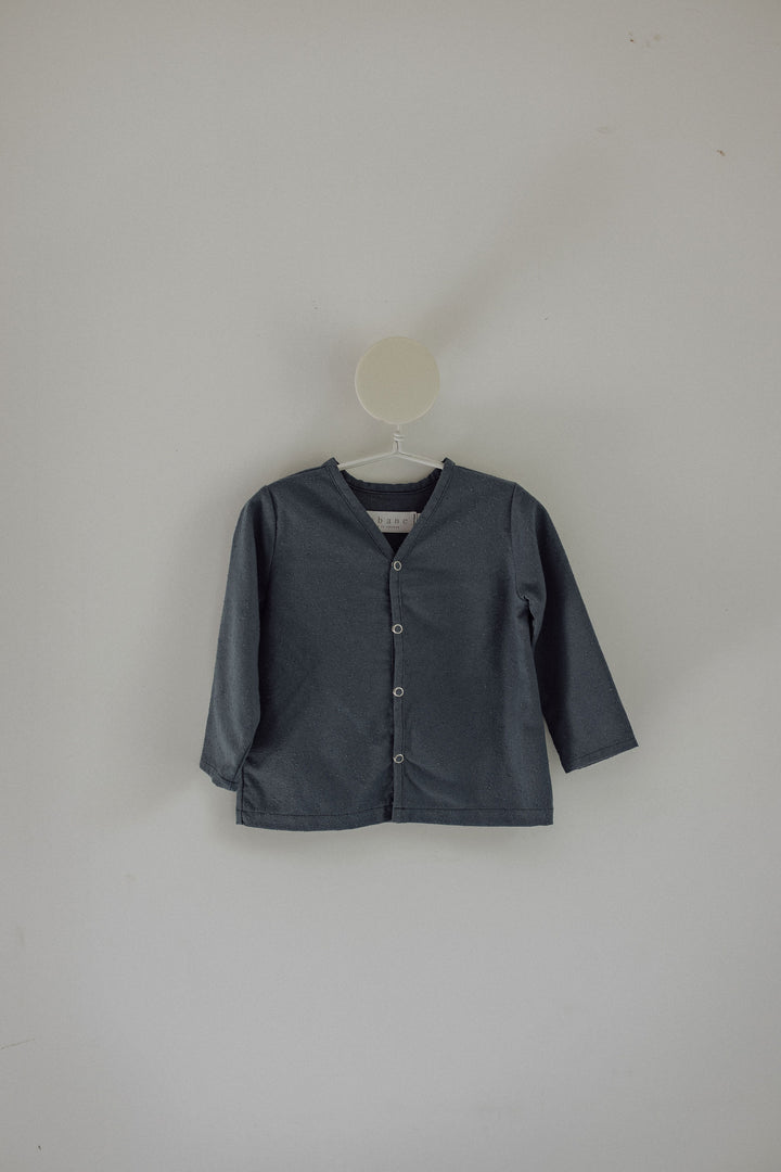 Cabane Cardigan Take care bleu