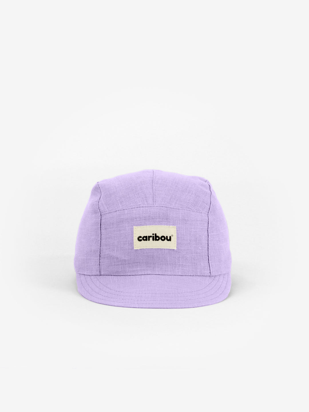 Casquette en lin Caribou lavande