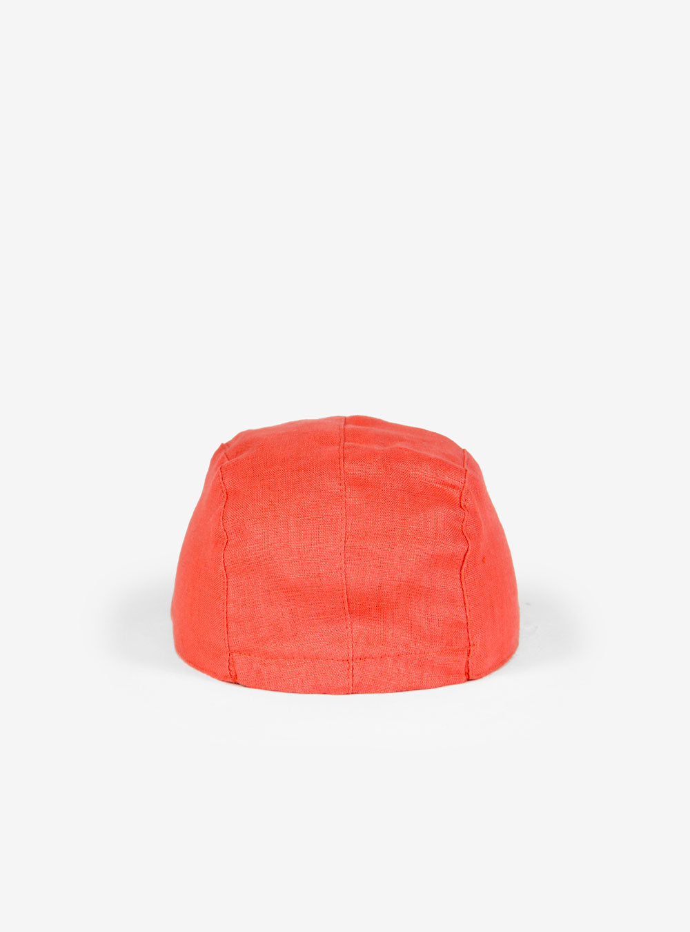 Casquette en lin Caribou pamplemousse