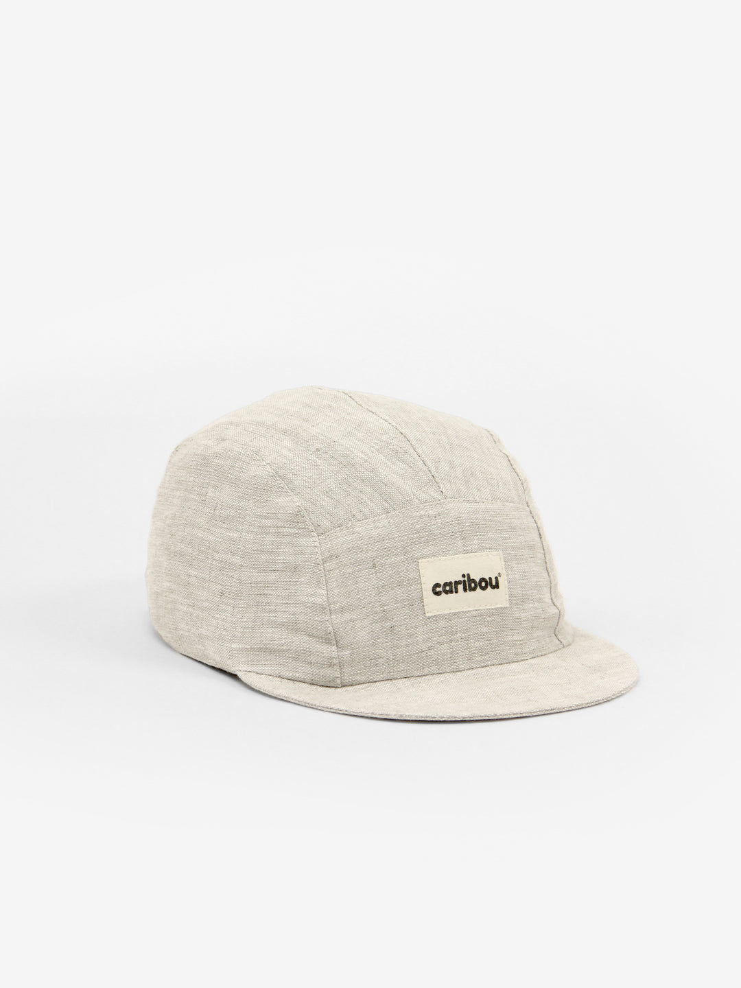 Casquette en lin écru Caribou