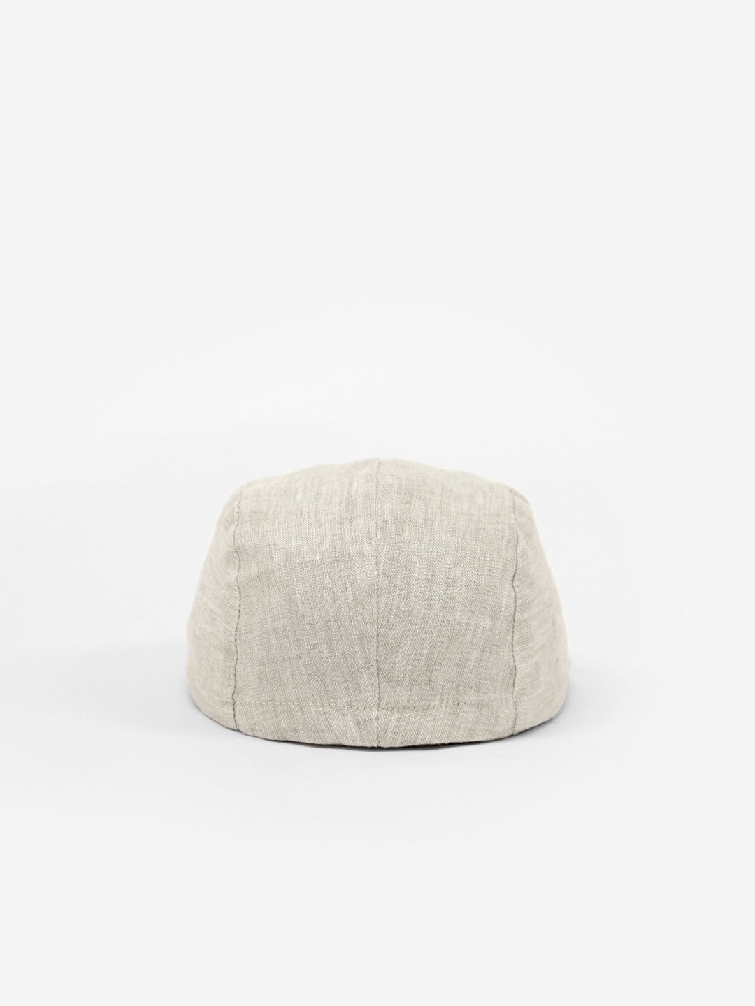Dos de Casquette en lin écru Caribou