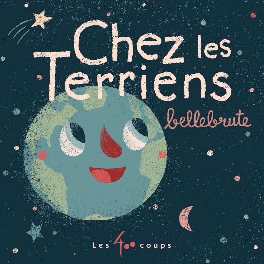 Livre cartonné Chez les terriens