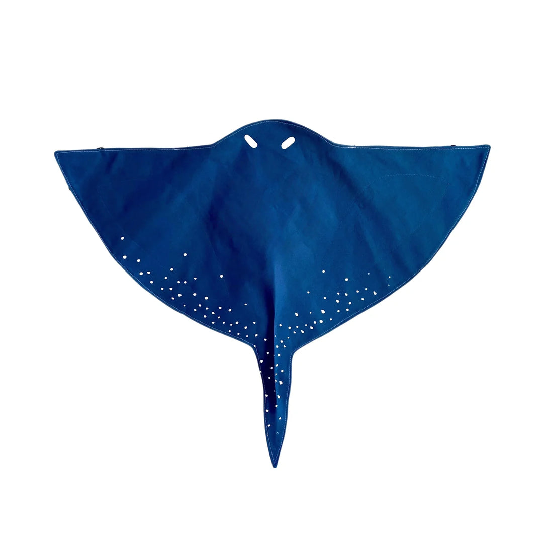 Costume de raie en coton bleu