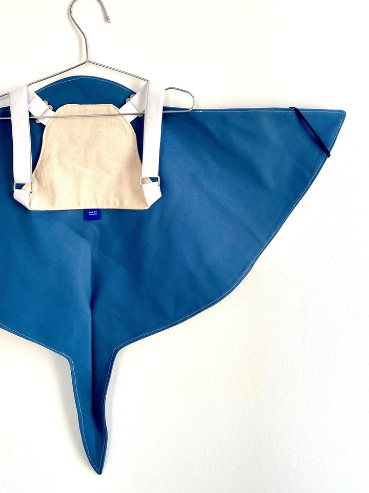 Costume de raie en coton bleu