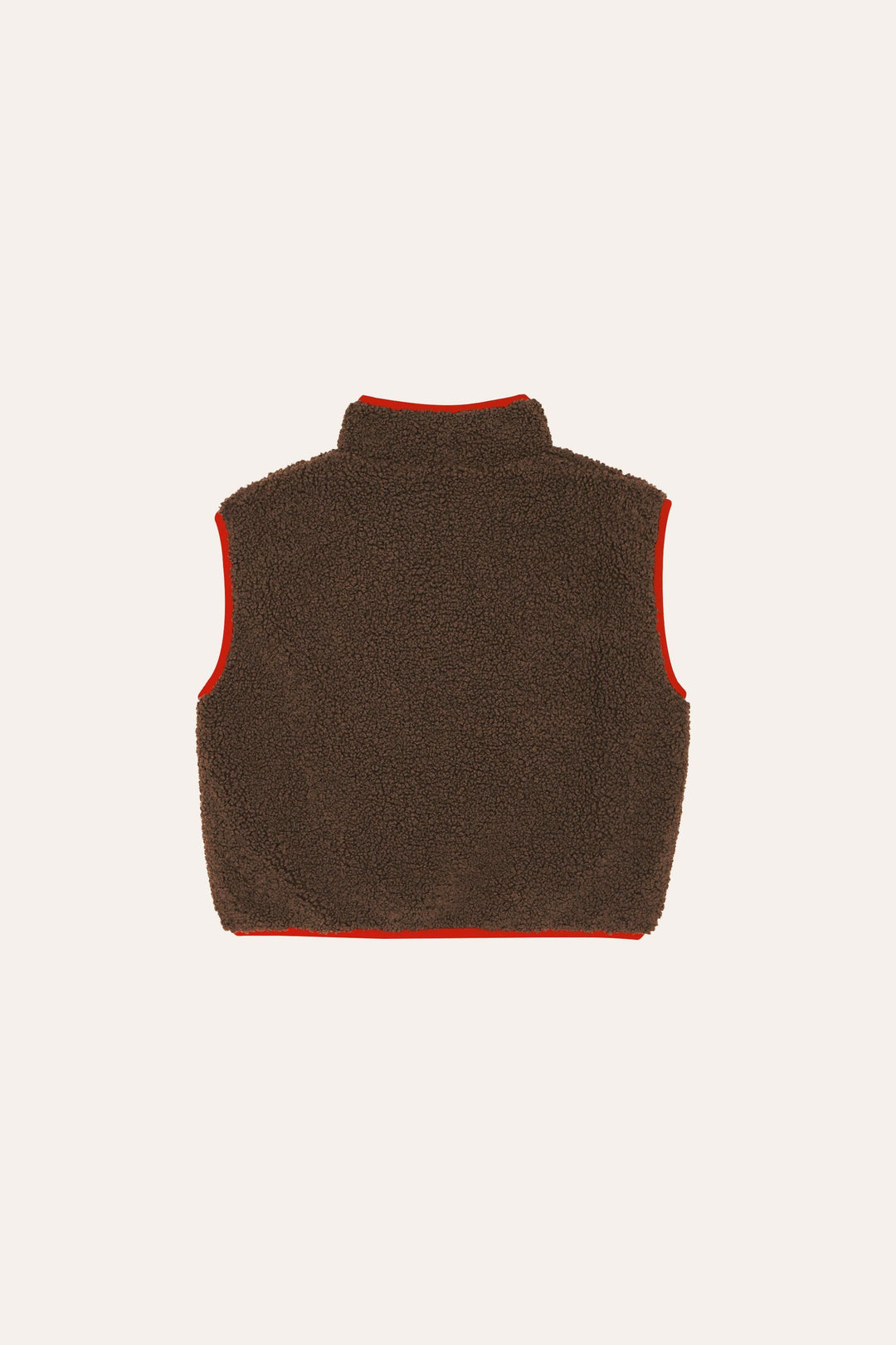 Gilet Brown teddy