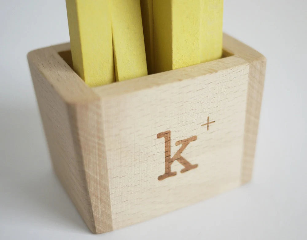 Frites musicales en bois