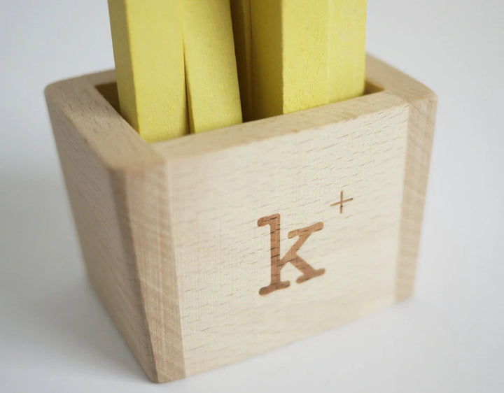 Frites musicales en bois