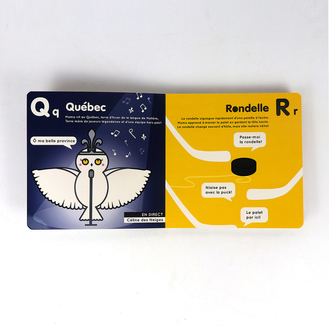 Livre Momo & les Comètes apprennent l'ABC du hockey