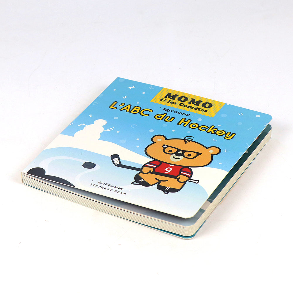 Livre Momo & les Comètes apprennent l'ABC du hockey