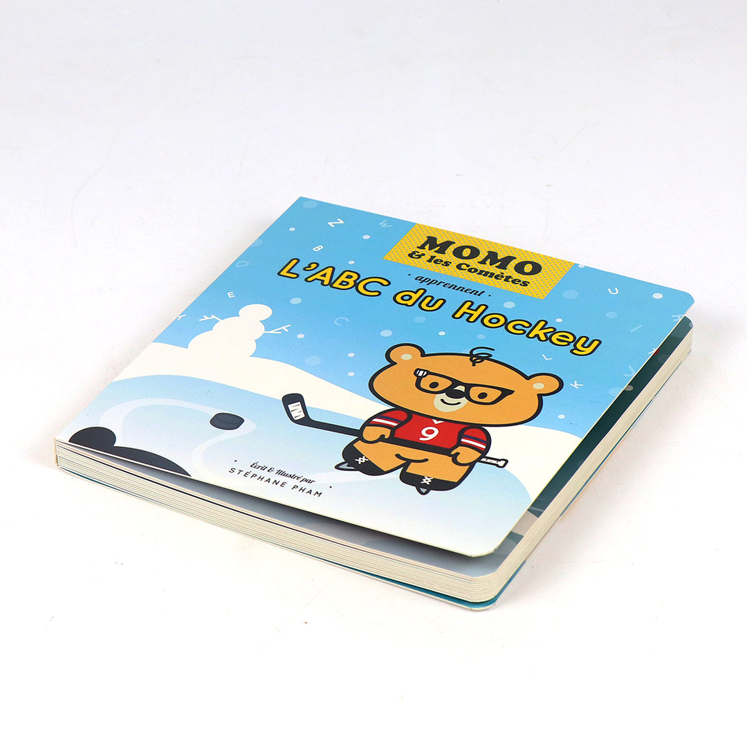 Livre Momo & les Comètes apprennent l'ABC du hockey