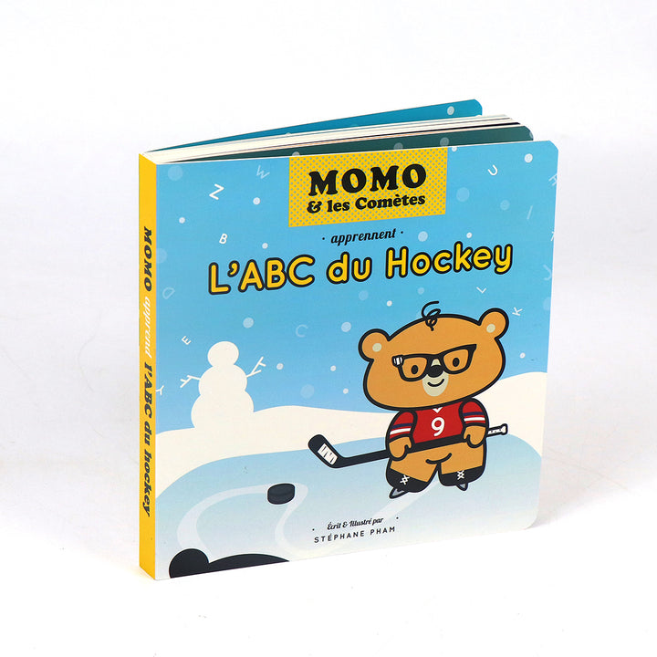 Livre Momo & les Comètes apprennent l'ABC du hockey