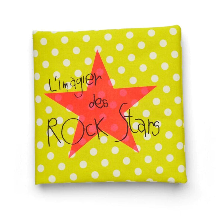 Imagier des rock stars en tissu