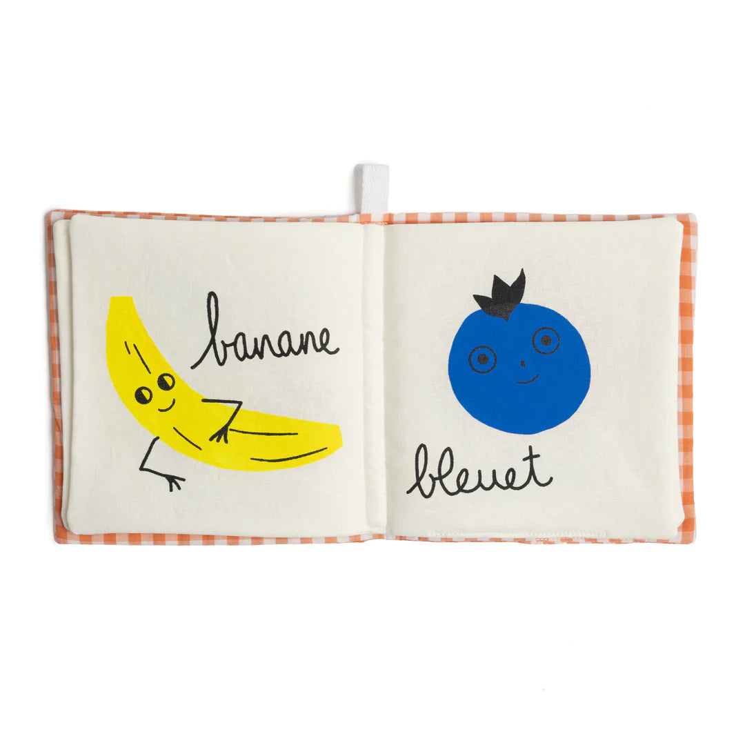 Imagier des fruits en tissu