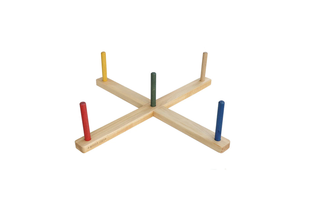 Jeu d'anneaux à lancer