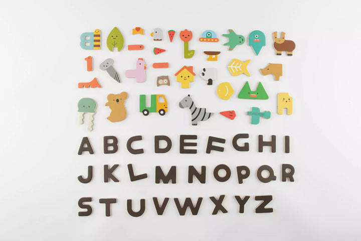 jeu de l'alphabet-magnétique