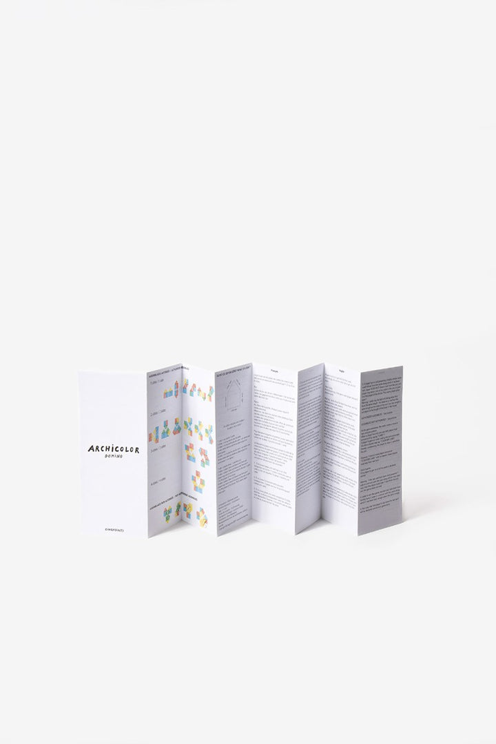 Instructions de Jeu de domino éducatif