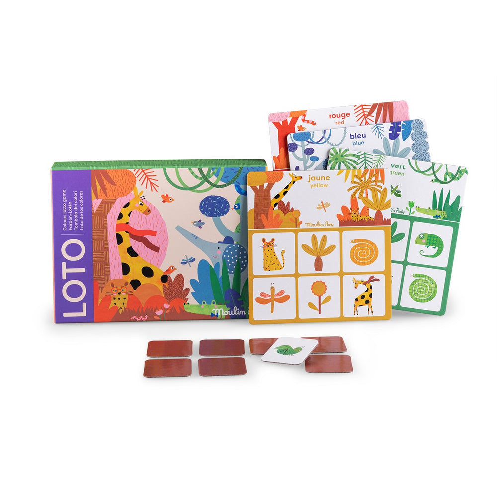 Jeu de loto des couleurs