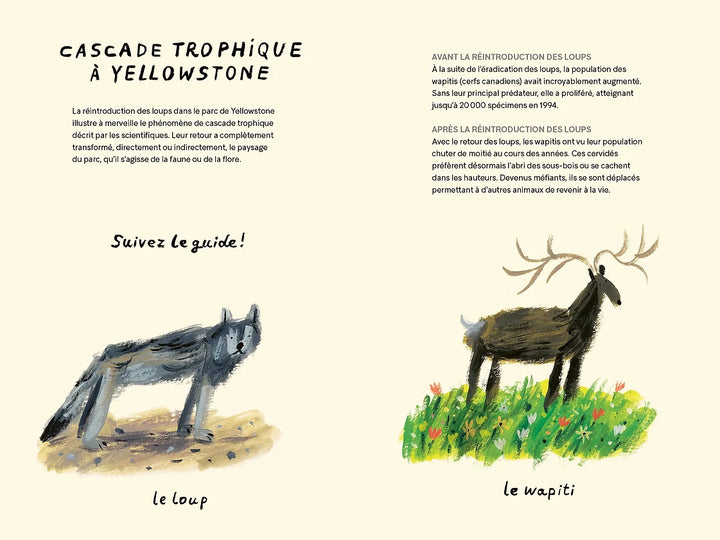 Le retour des loups par Nadja Belhadj