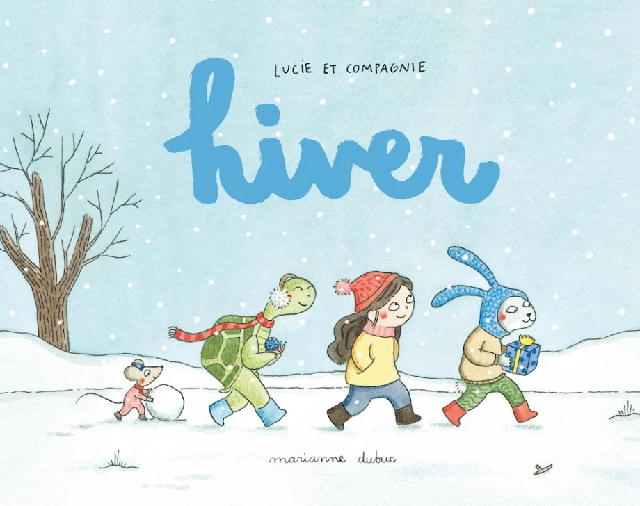 Livre jeunesse Lucie et compagnie Hiver