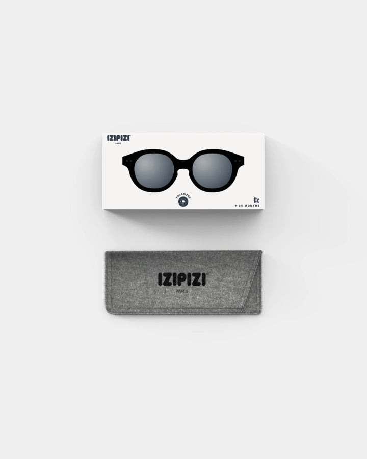 Boîte et étui pour Lunettes de soleil bio sourcée Noir