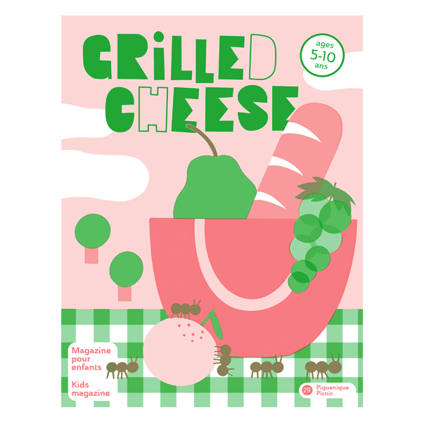 Magazine Grilled Cheese 5 10 ans n 29  Piquenique