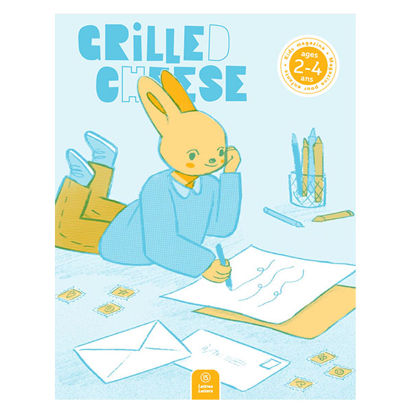Magazine Grilled Cheese Lettres