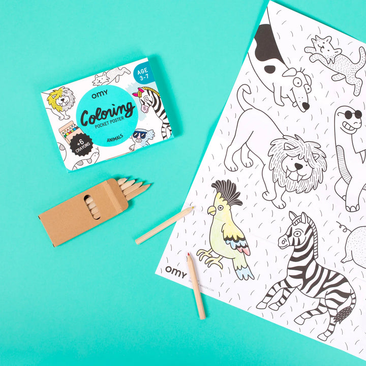 Mini ensemble de coloriage Animaux