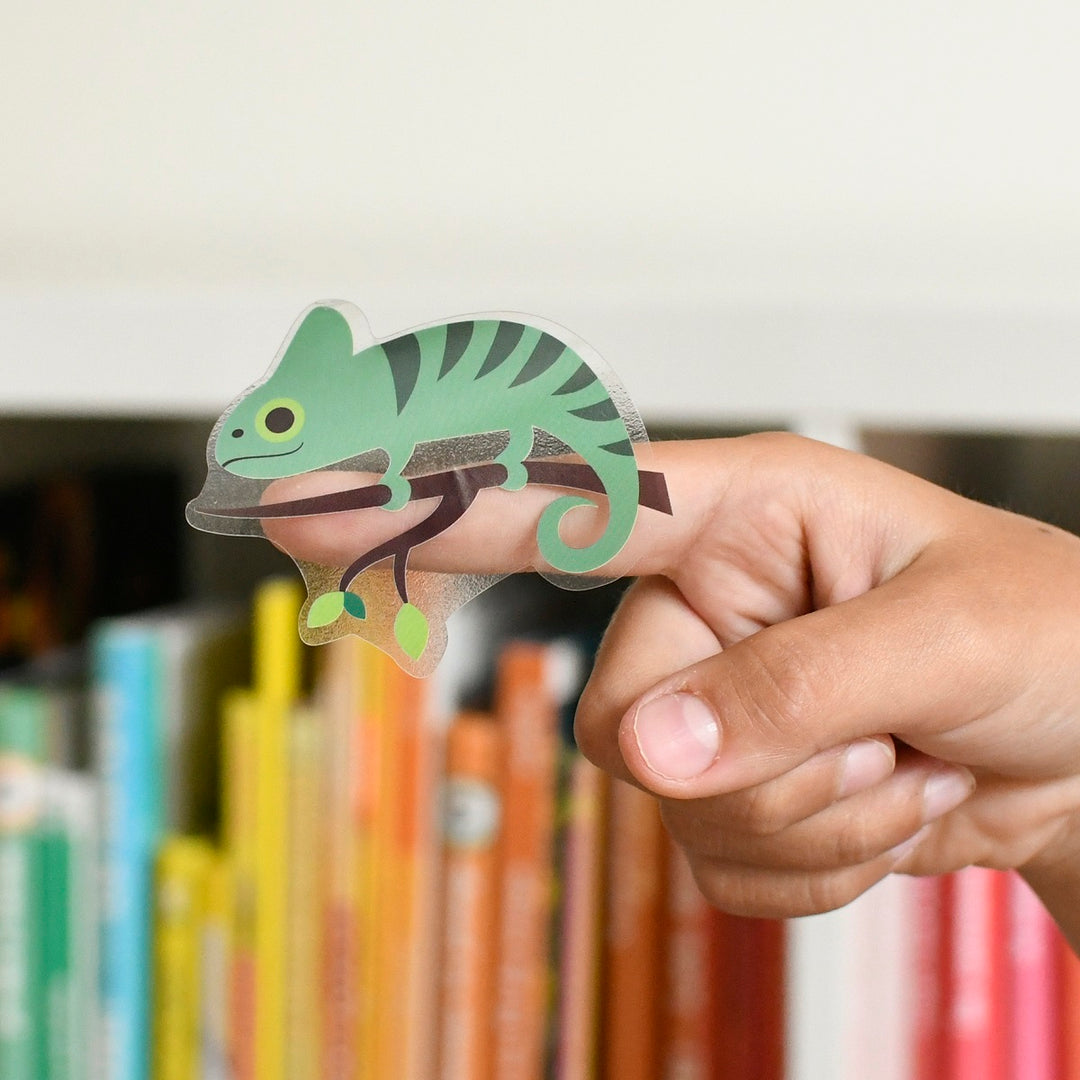 Autocollant de Mini affiche découverte et autocollants repositionnables Jungle