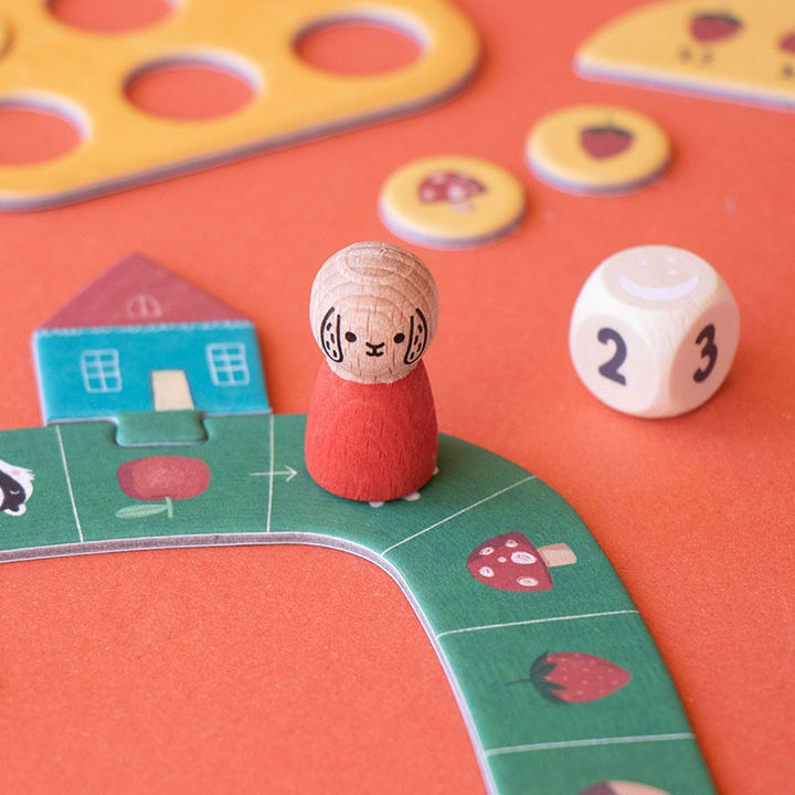 Pièces du Mini jeu de stratégie fraises