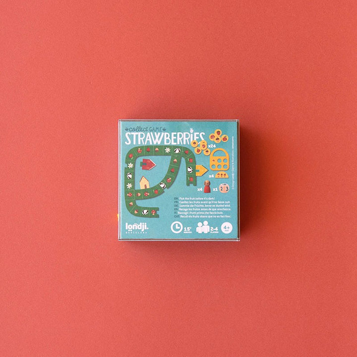 Boîte du Mini jeu de stratégie fraises
