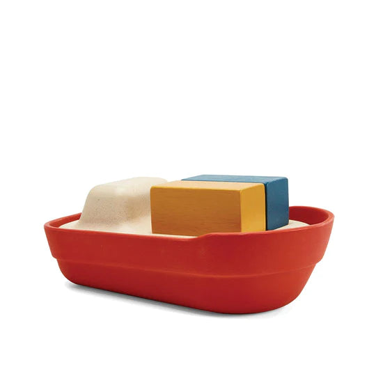 Navire de charge en bois pour le bain