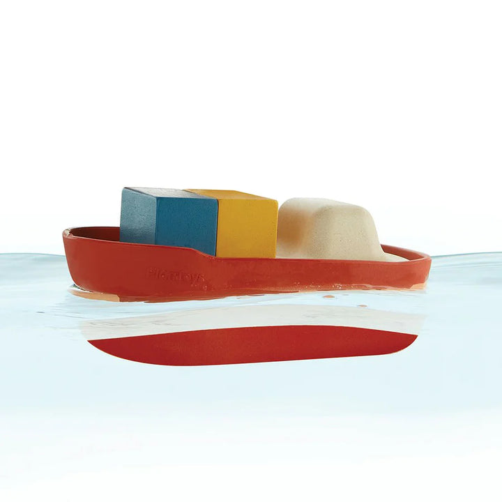 Navire de charge en bois pour le bain