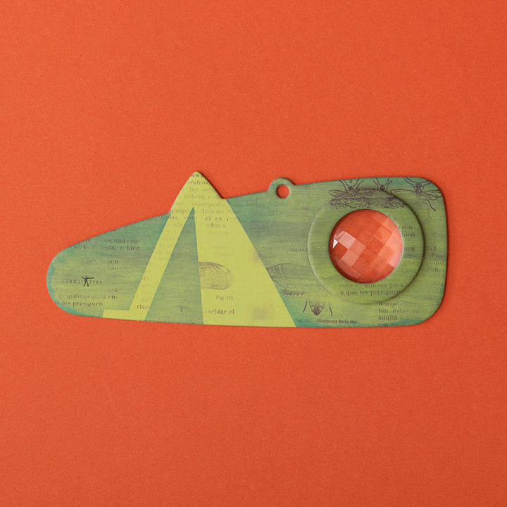 kaléidoscope oeil d'insecte sauterelle