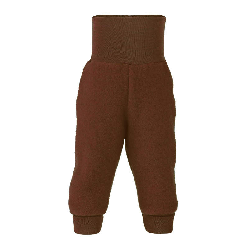 Pantalon chaud en polaire de mérinos Cannelle