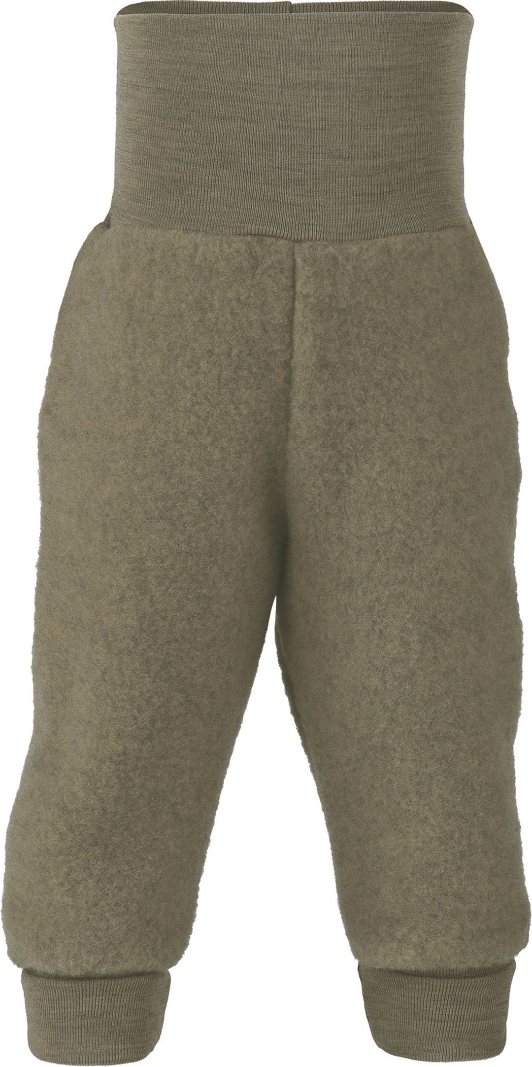 Pantalon chaud en polaire de mérinos Noisette mélange