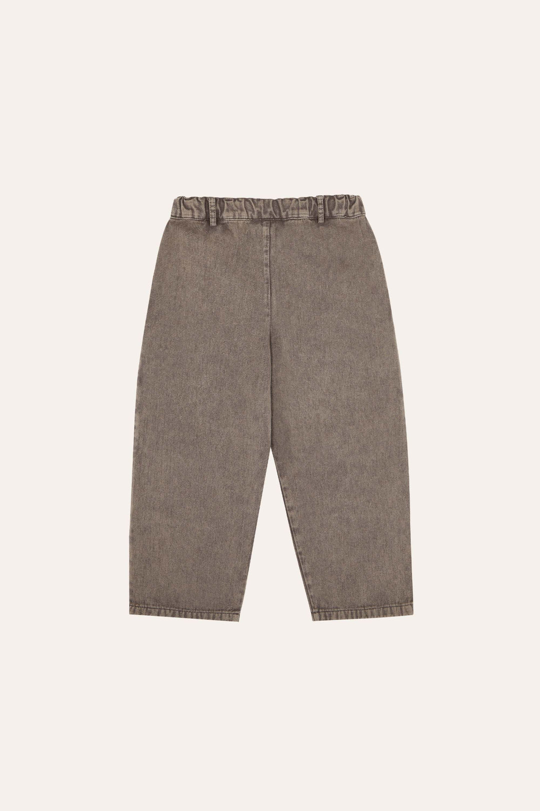 Pantalon délavé marron