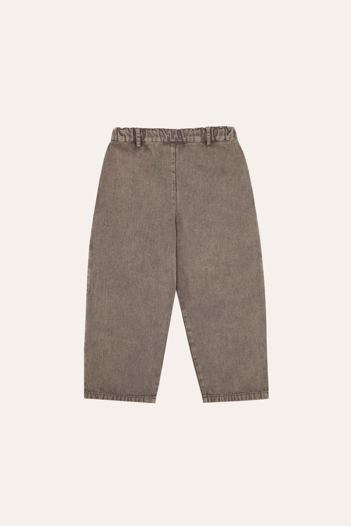 Pantalon délavé marron