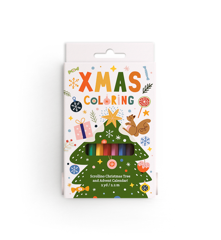 Scrollino XMAS coloring