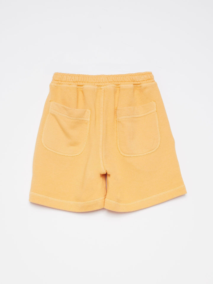 Shorts True Artist en coton jaune
