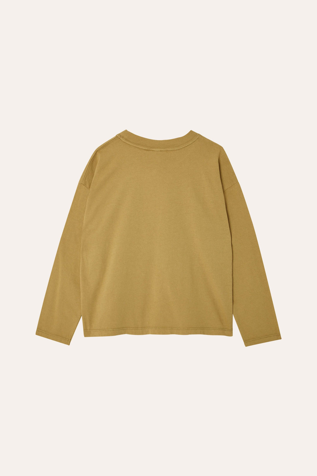Tshirt manches longues moutard