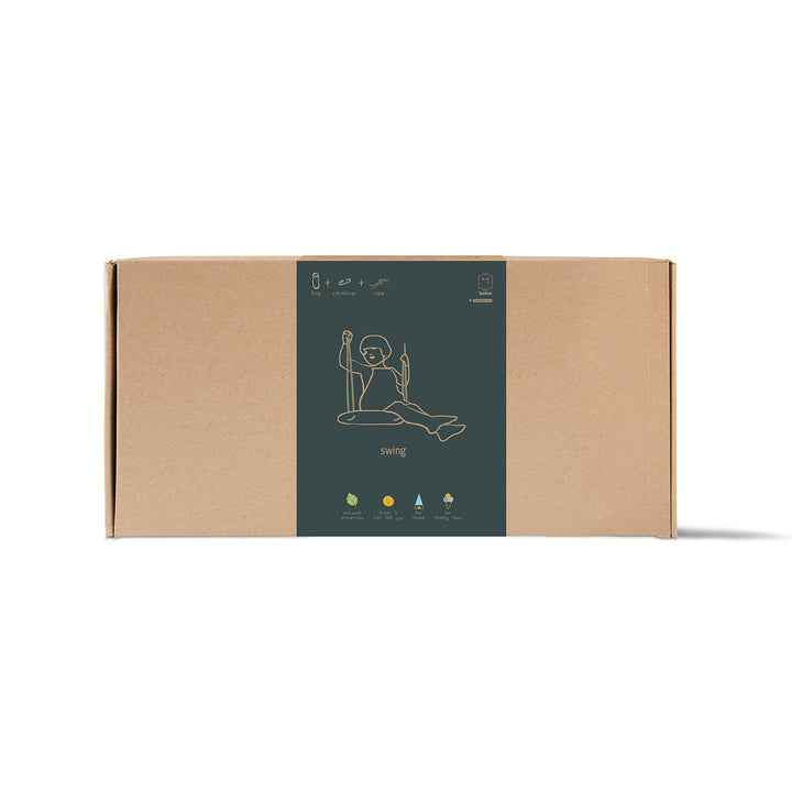 Boîte de Balançoire en bois