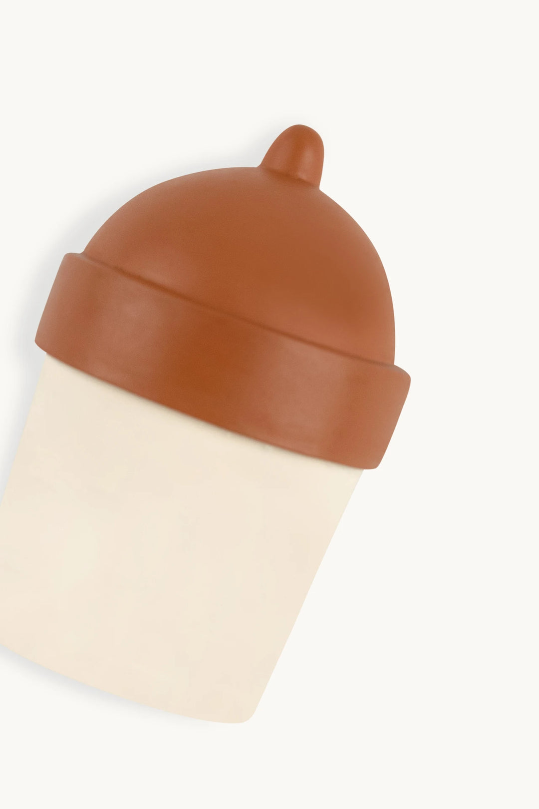 Biberon Gommu beige et cannelle