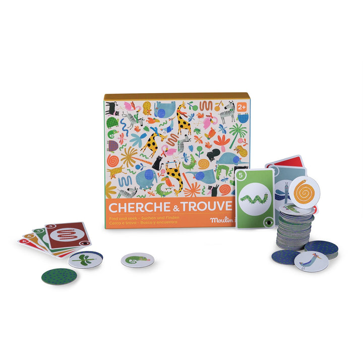Cherche et trouve animaux et couleurs