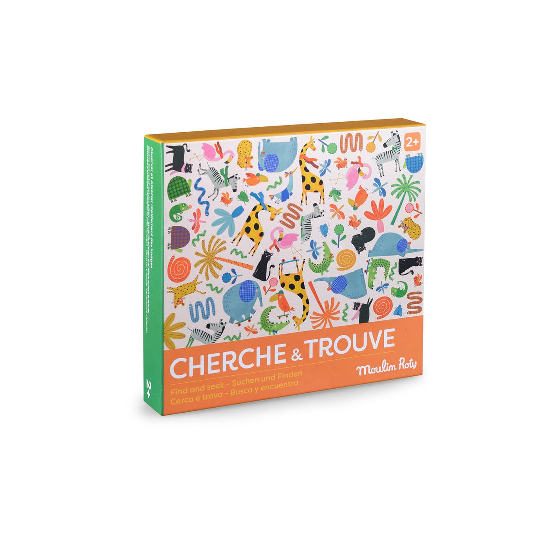 Cherche et trouve animaux et couleurs