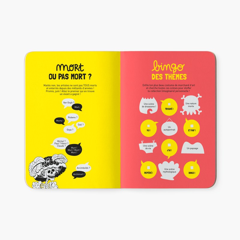 Livre d'activités Comment amuser ses enfants au musée